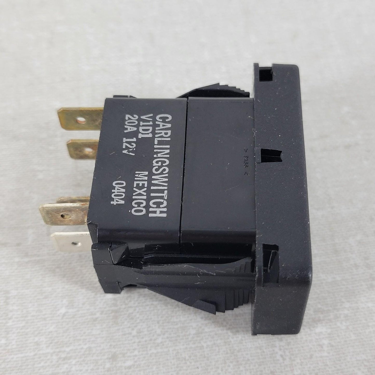 5 Units Carling Switch V1D1 20A 12V Contura Rocker Switch 3-Pin Black Mexico