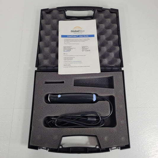 GlobalMed ClearProbe VA USB 7.5MHz Vascular Ultrasound Probe Partial Case