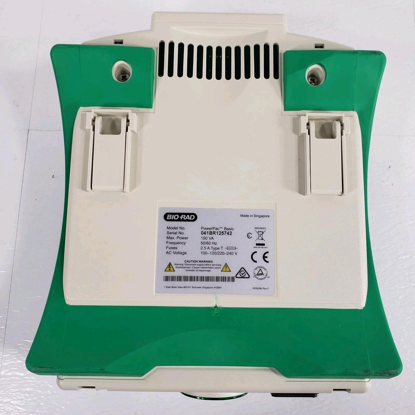 TESTED Bio-Rad PowerPac Basic Tabletop Electrophoresis System w 2 Mini-sub Cells