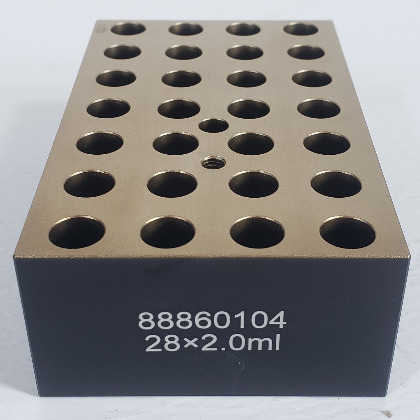 Fischer Scientific 88860104 28x2.0mL Block For Drybaths L 4 7/8" W 3" H 1 1/2"
