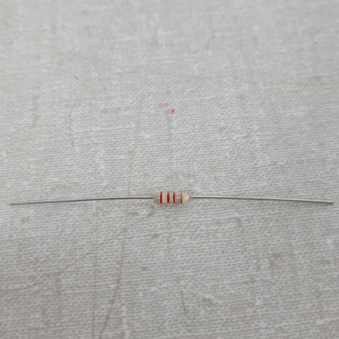 200 Units Yageo 2.2K Ohm Resistors 1/4W Through Hole Carbon Film Bulk Lot