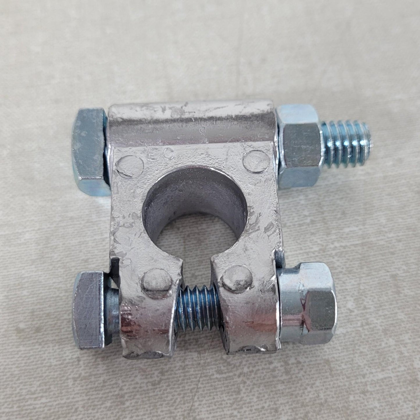 5 Units A52425-2 Military Spec Battery Terminal Clamp Top Post Heavy Duty Zinc