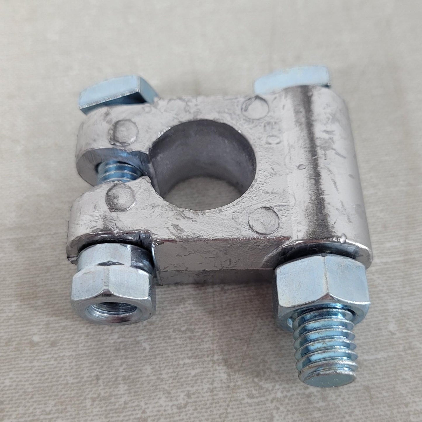 5 Units A52425-2 Military Spec Battery Terminal Clamp Top Post Heavy Duty Zinc