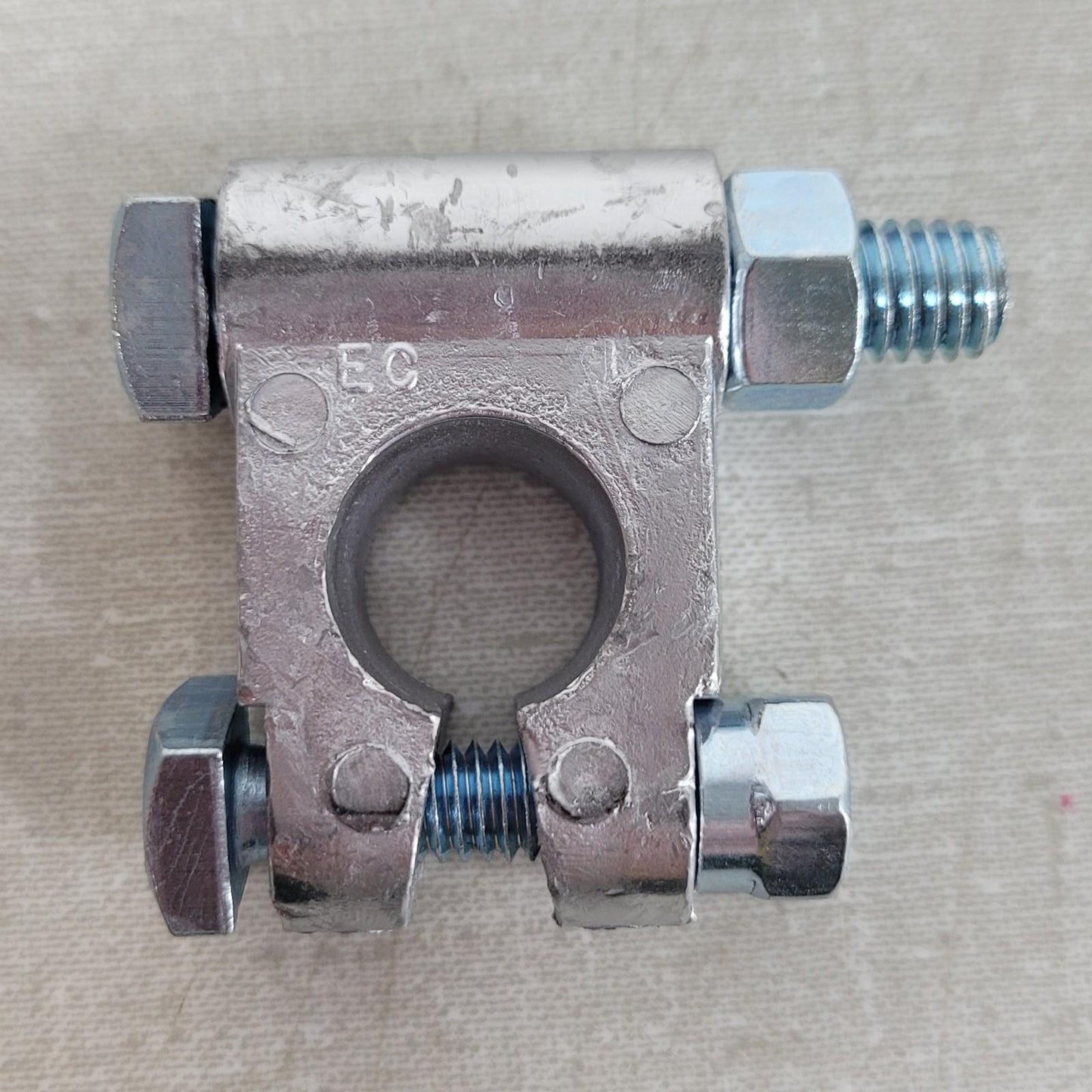 5 Units A52425-2 Military Spec Battery Terminal Clamp Top Post Heavy Duty Zinc