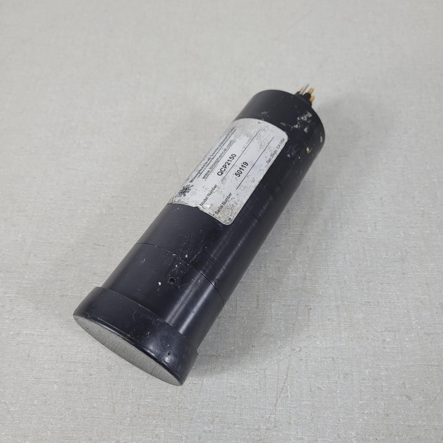 BIOSPHERICAL INSTRUMENTS INC. QCP2150 Quantum Cosine Profiler Serial #: 50119
