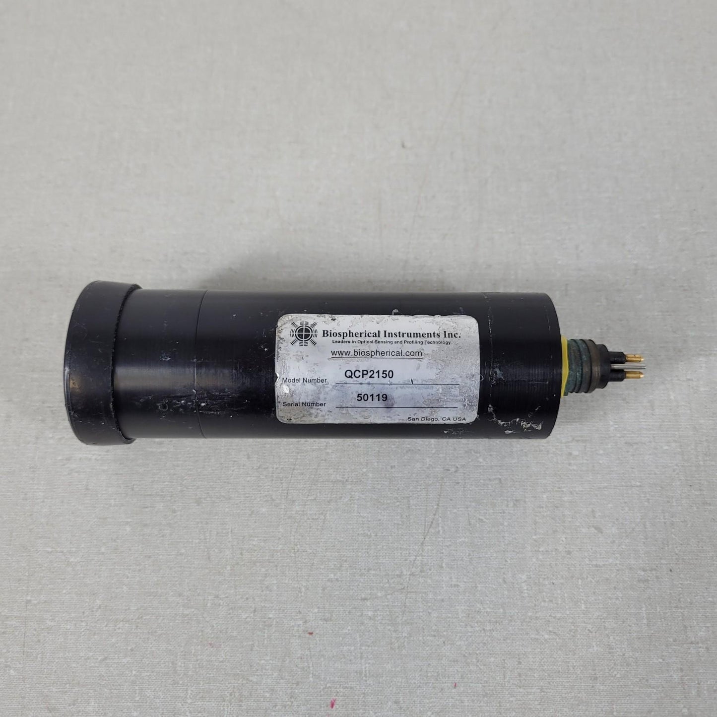 BIOSPHERICAL INSTRUMENTS INC. QCP2150 Quantum Cosine Profiler Serial #: 50119