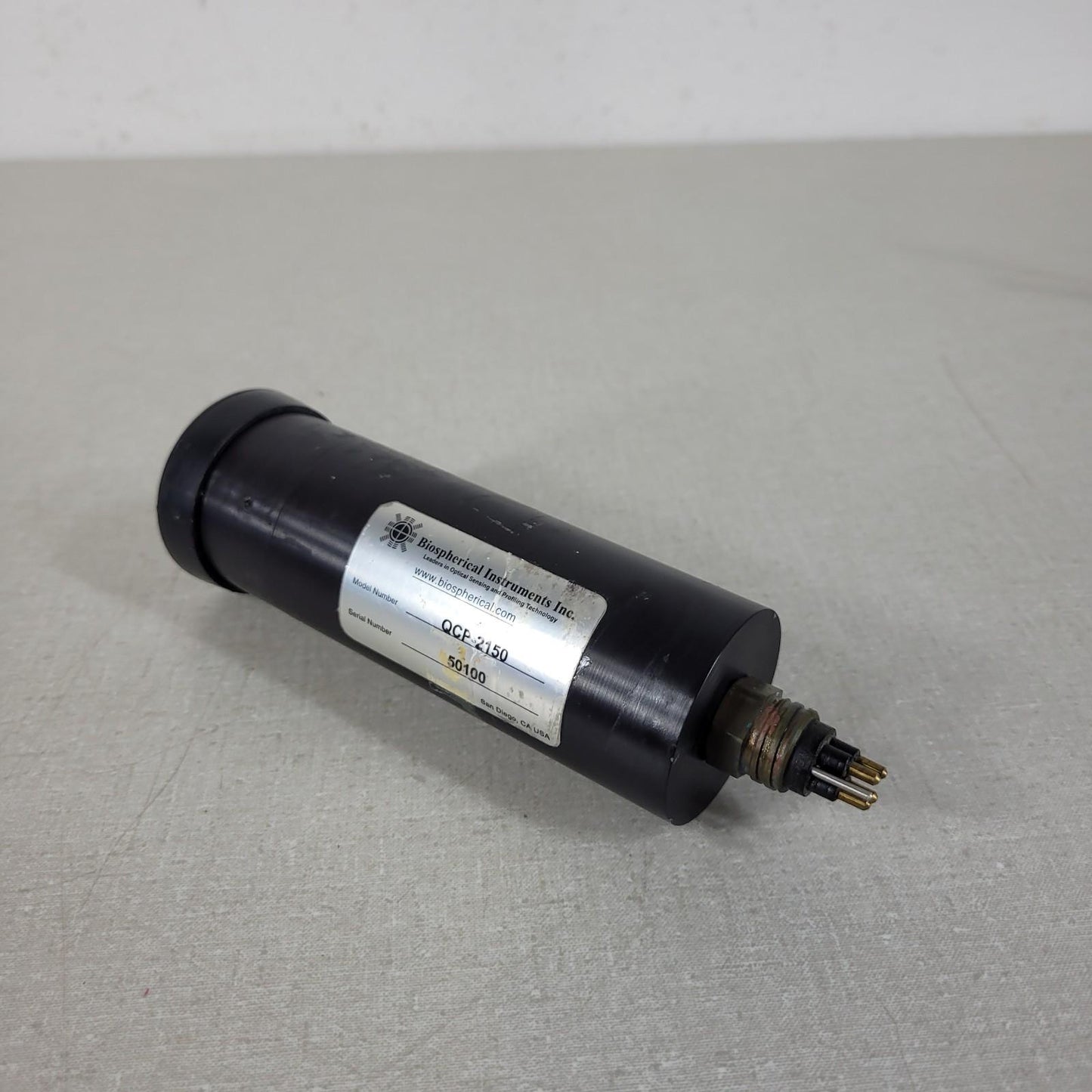 BIOSPHERICAL INSTRUMENTS INC. QCP-2150 Quantum Cosine Profiler Serial #: 50100