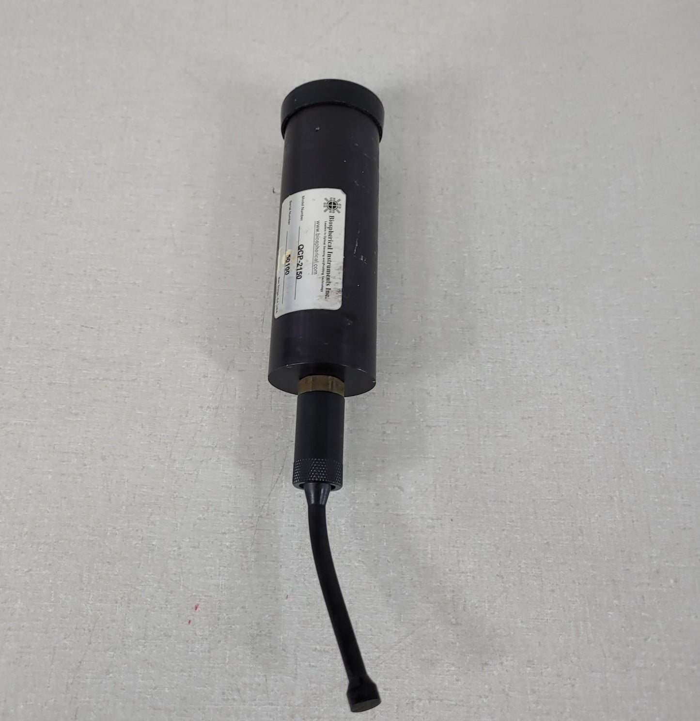 BIOSPHERICAL INSTRUMENTS INC. QCP-2150 Quantum Cosine Profiler Serial #: 50100