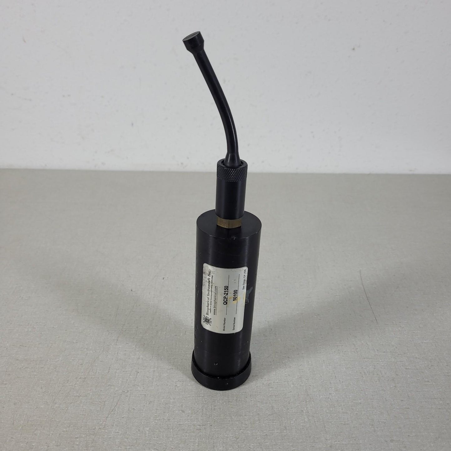 BIOSPHERICAL INSTRUMENTS INC. QCP-2150 Quantum Cosine Profiler Serial #: 50100