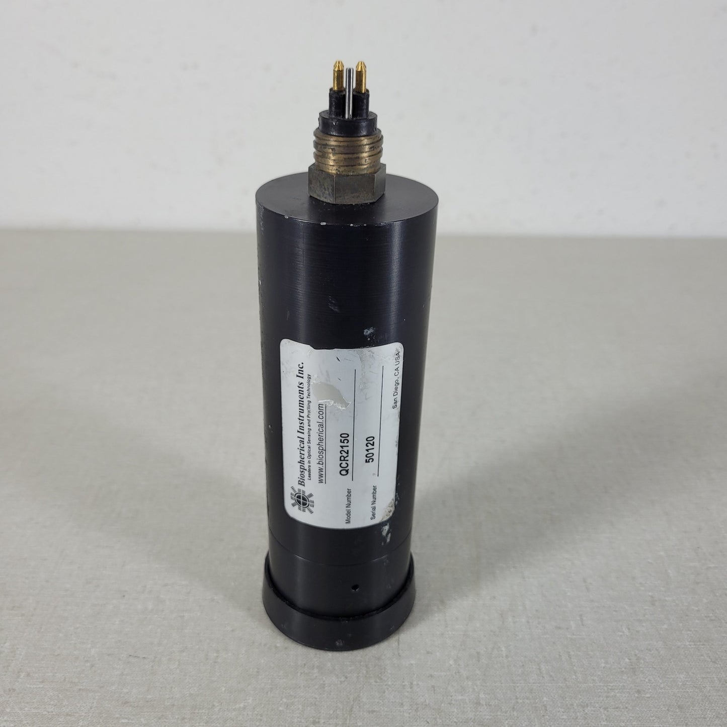 BIOSPHERICAL INSTRUMENTS INC. QCR2150 Surface Refer. Radiometer Serial #: 50120