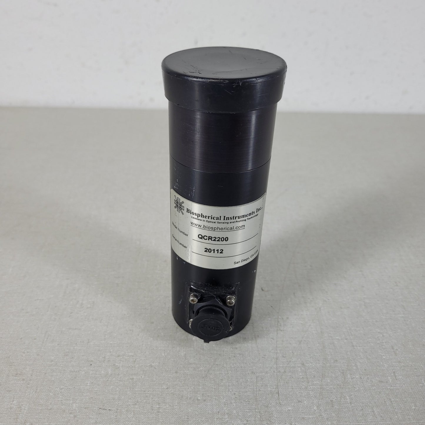 BIOSPHERICAL INSTRUMENTS INC. QCR2200 Surface Refer. Radiometer Serial #: 20112
