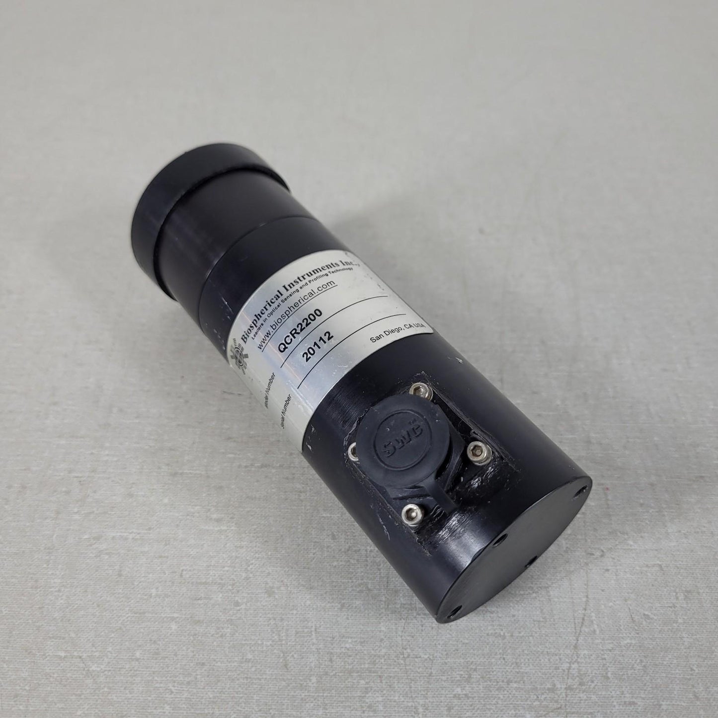 BIOSPHERICAL INSTRUMENTS INC. QCR2200 Surface Refer. Radiometer Serial #: 20112