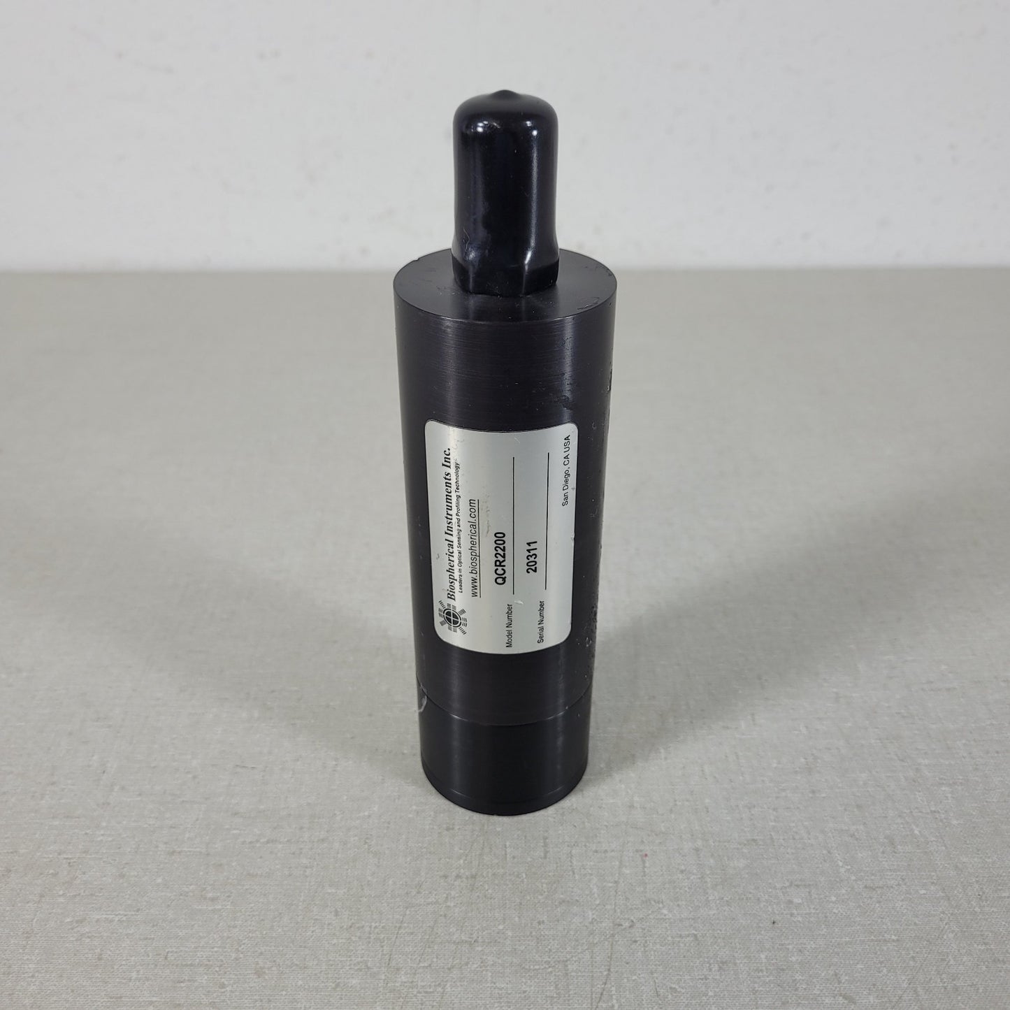 BIOSPHERICAL INSTRUMENTS INC. QCR2200 Surface Refer. Radiometer Serial #: 20311