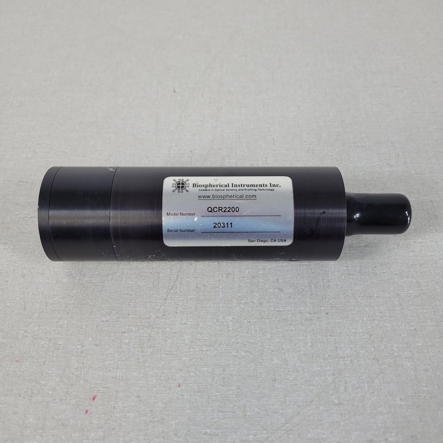 BIOSPHERICAL INSTRUMENTS INC. QCR2200 Surface Refer. Radiometer Serial #: 20311