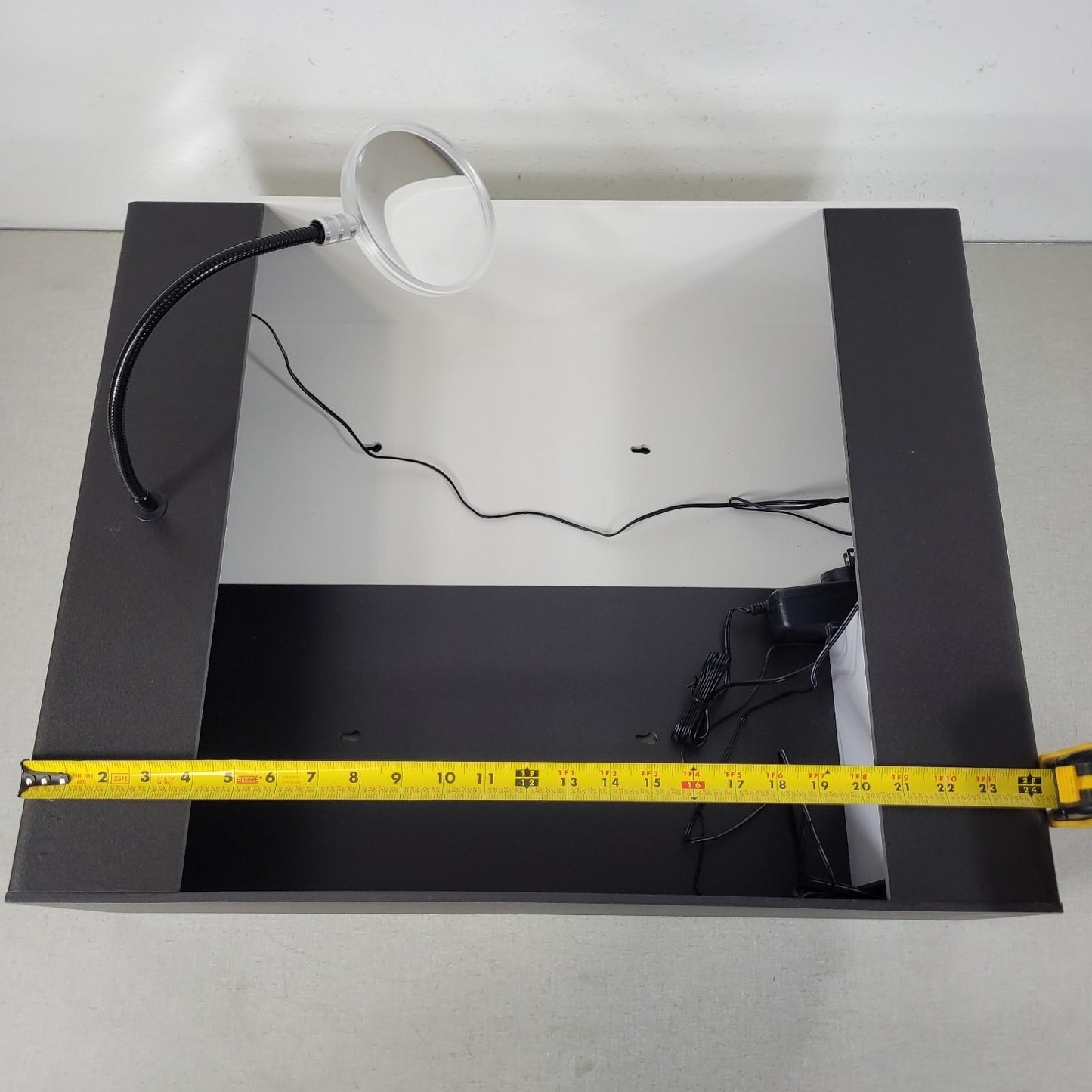 UNBRANDED Inspection Viewing Cabinet 24 1/2"x20"x7" with two LED Light Sources