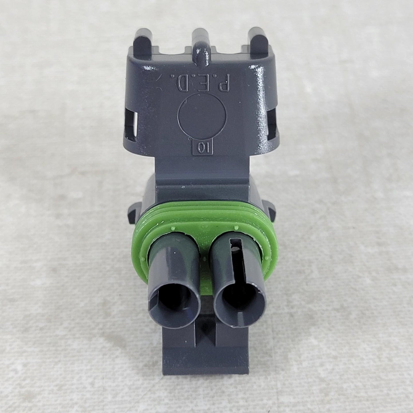 2 Units Aptiv Delphi 12015378-B 2-Pin Automotive Electrical Connector Plug
