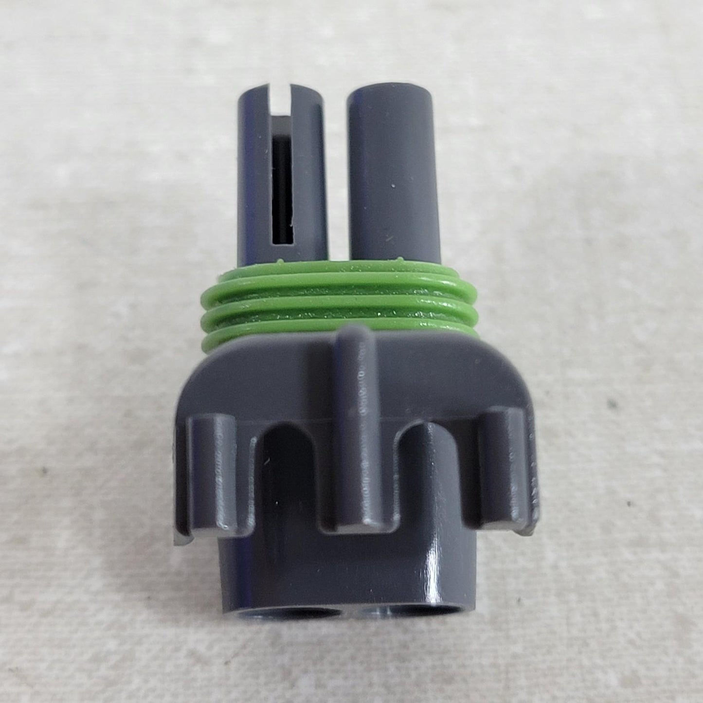 2 Units Aptiv Delphi 12015378-B 2-Pin Automotive Electrical Connector Plug