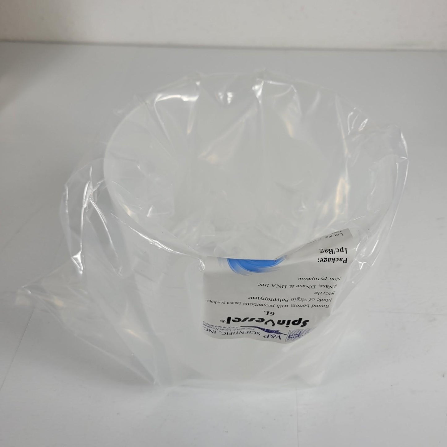 V&P SCIENTIFIC VP830SV6L SpinVessel 6 Liter Round Bottom with Projections