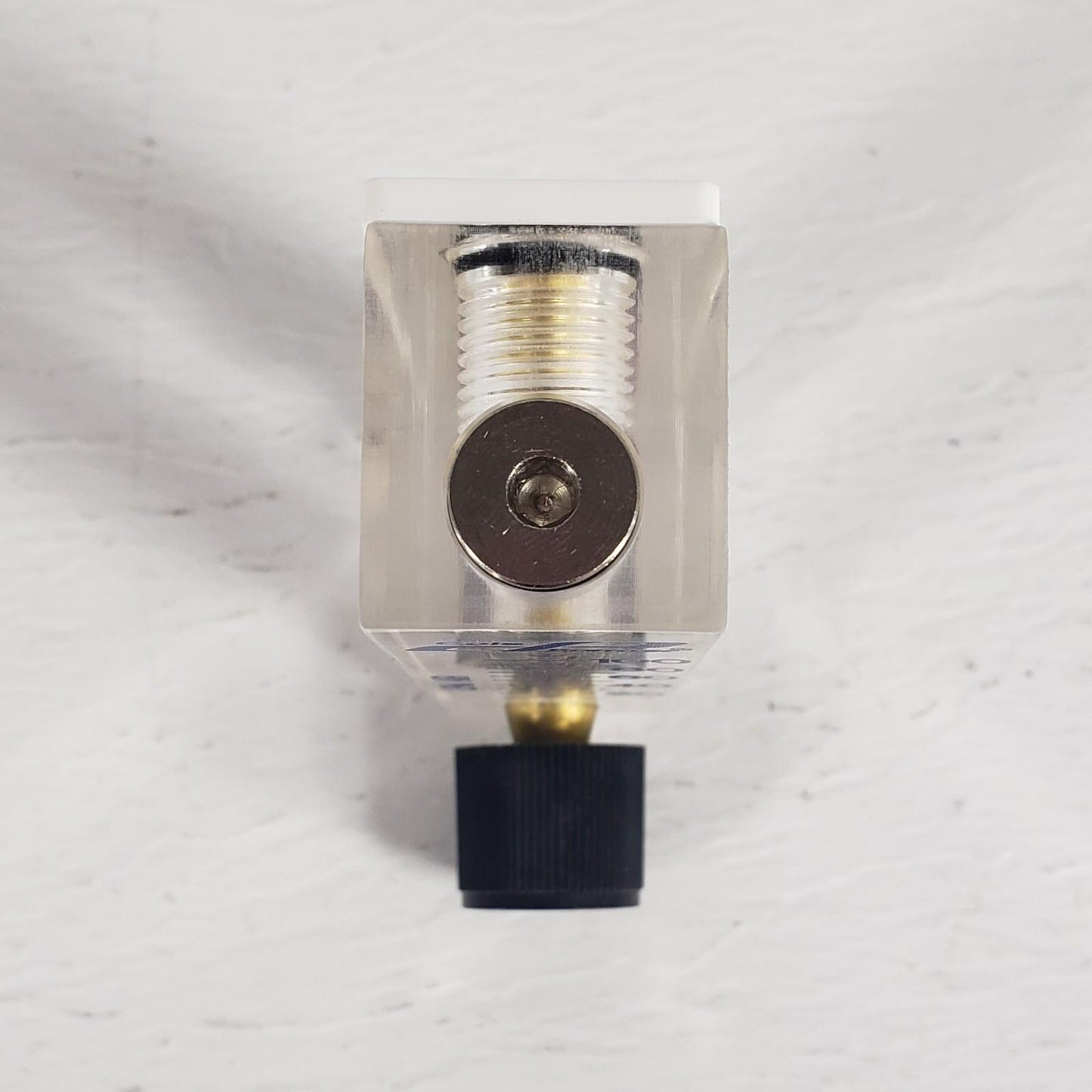 Cole Parmer 2A18 Clear Acrylic Flowmeter 10-100 Liters Per Min 150°F Max Temp