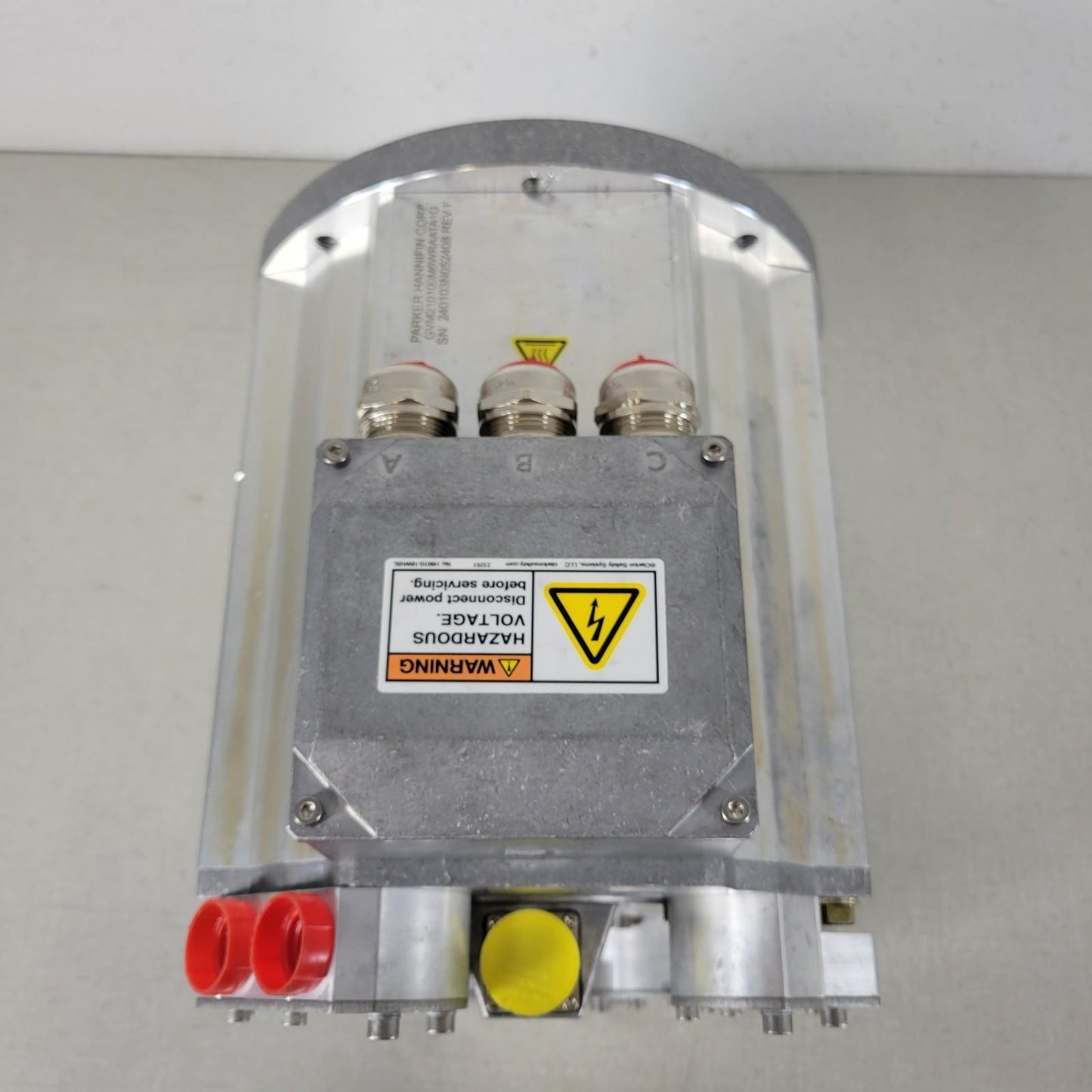 Parker Hannifin GVM210-100M Electric Traction Motor and Generator 350 VDC
