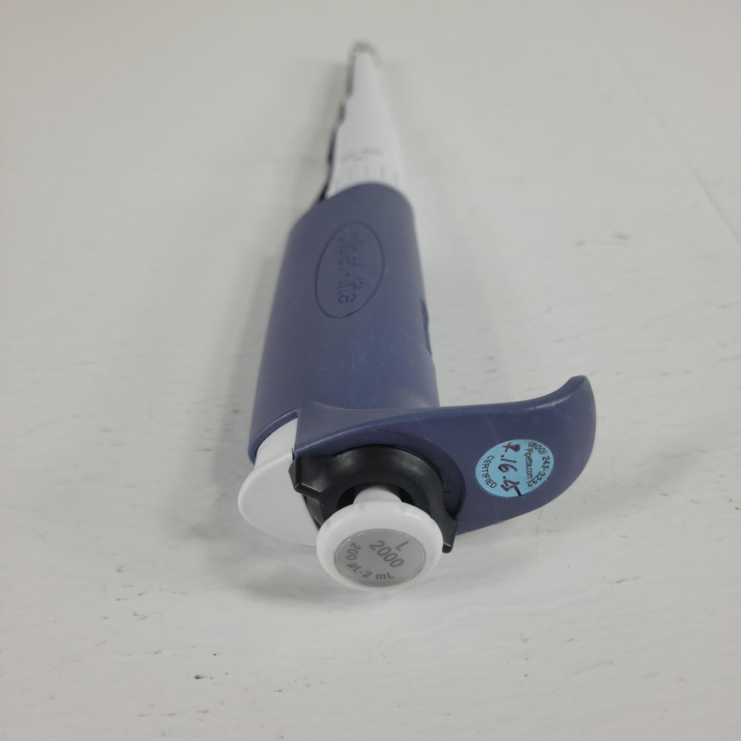 Ranin Pipet-Lite LTS 200uL-2mL Single Channel Manual Pipette Ergonomic