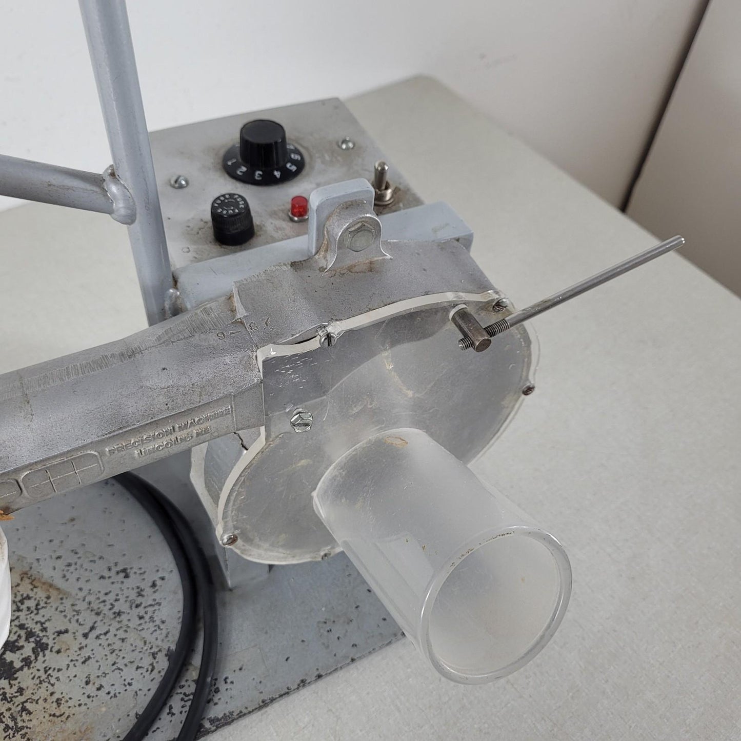 TESTED Precision Machine WHTA0100001 Wheat Head Thresher Seed Lab Unit