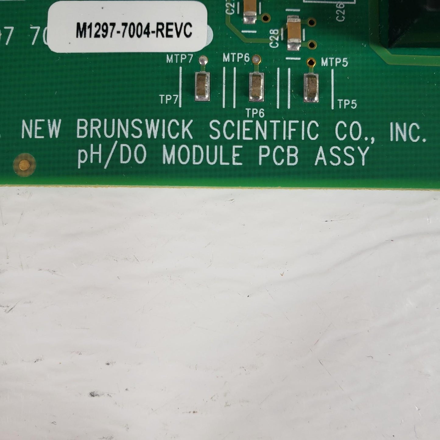 New Brunswick Sci 310 pH/DO PCB ASSY Circuit Board 4-20mA Eppendorf M1297-7004