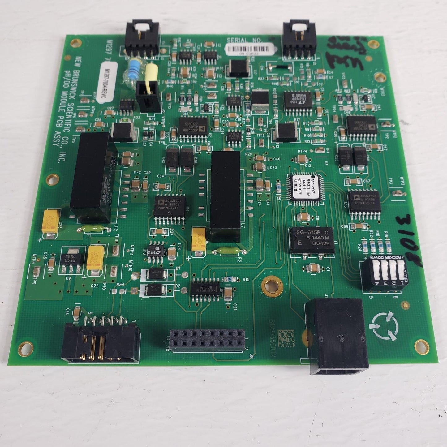 New Brunswick Sci 310 pH/DO PCB ASSY Circuit Board 4-20mA Eppendorf M1297-7004