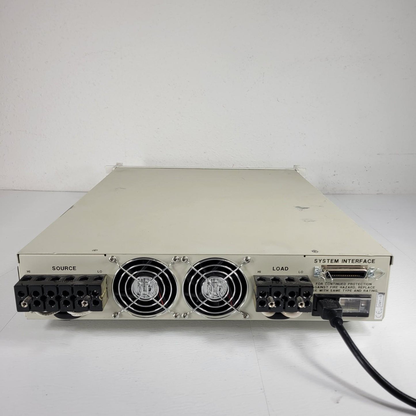 California Instruments OMNI118iEMT AIF500 AC Power Source Analyzer 230VAC