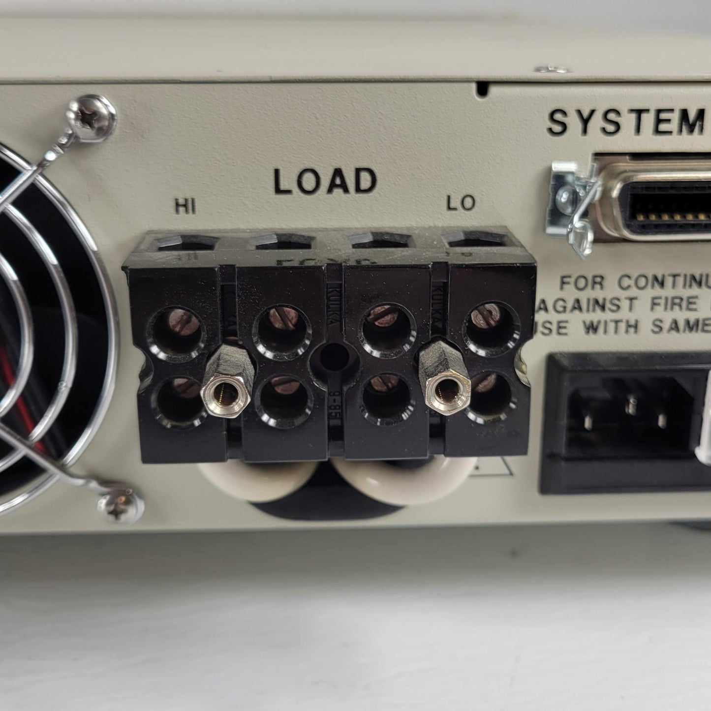 California Instruments OMNI118iEMT AIF500 AC Power Source Analyzer 230VAC