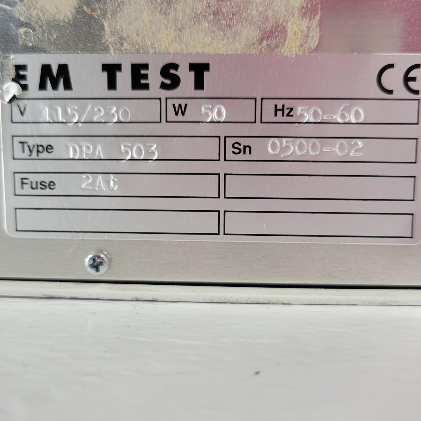 EM TEST DPA 503 Digital Power Analyzer 3 Phase Harmonics Flicker Test Meter