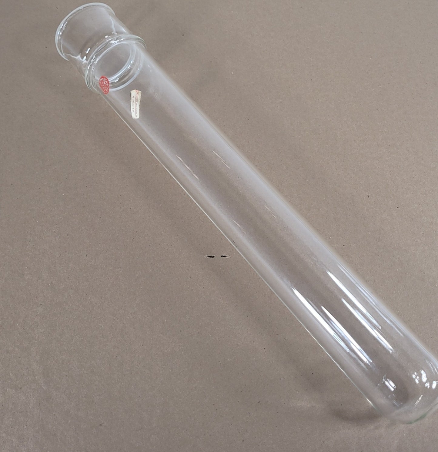 Vintage RSCO Laboratory Glass Immersion Well Cold Finger Insert Large Joint 22"