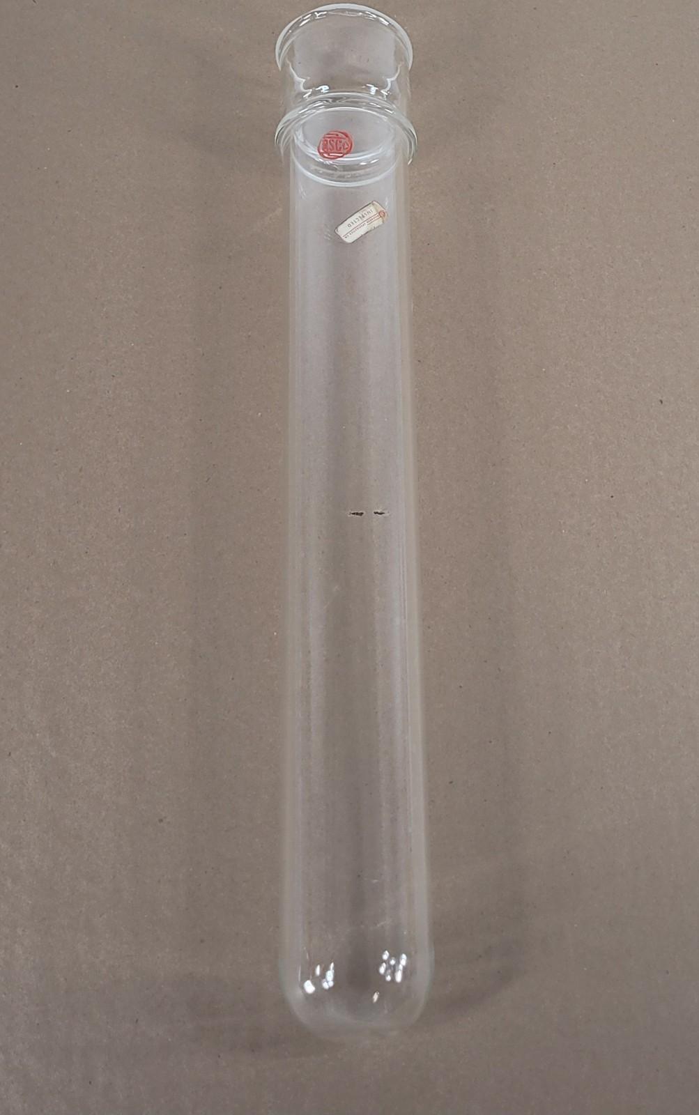 Vintage RSCO Laboratory Glass Immersion Well Cold Finger Insert Large Joint 22"