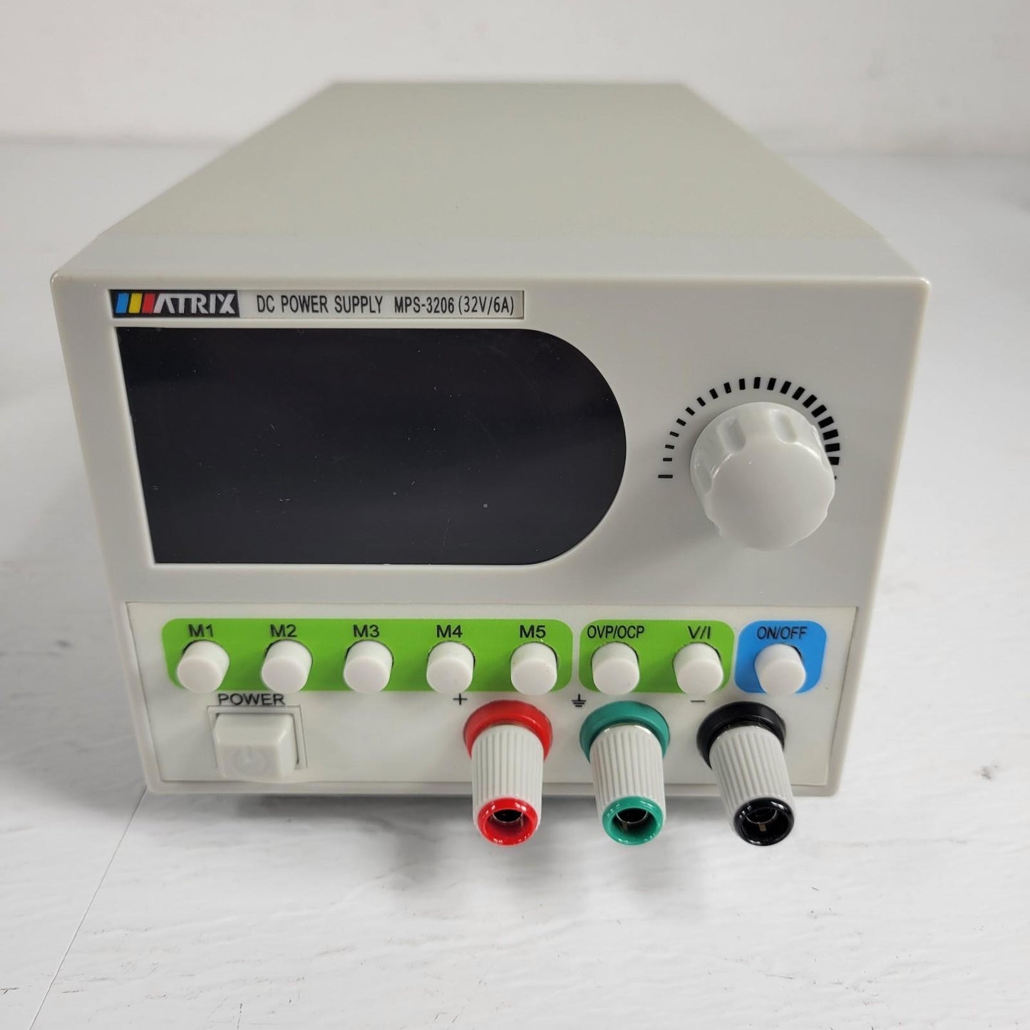 Matrix MPS-3206 DC Power Supply (32V-6A) with Power Cable and Connectors
