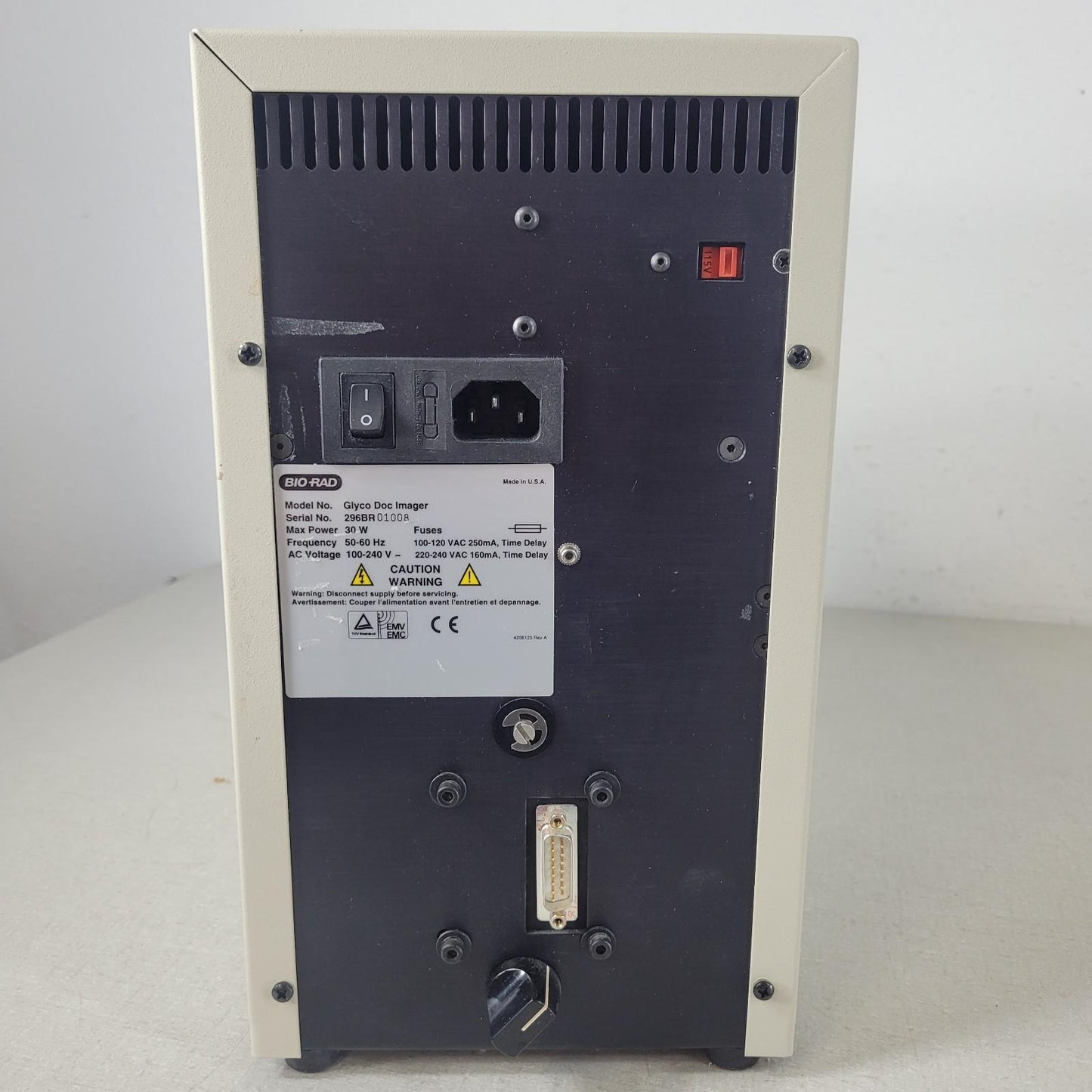 Bio-Rad Glyco Doc Imager UV Gel Imaging System 500nm 600nm Fluorescence