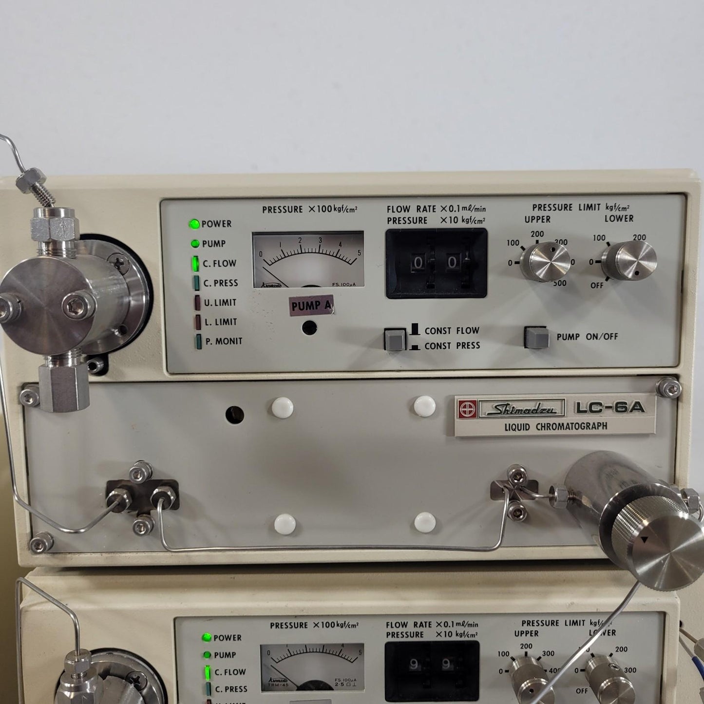 Shimadzu HPLC System Lot – RF-535 Fluorescence Detector with (2) LC-6A Pumps