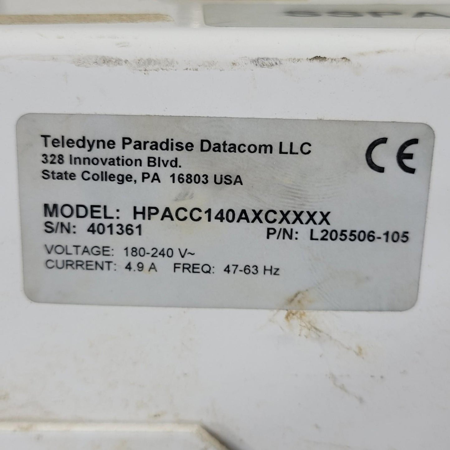 TELEDYNE HPACC140AXCXXXX 140W Solid State Power Amplifier SSPA 2.4 for RF Signal