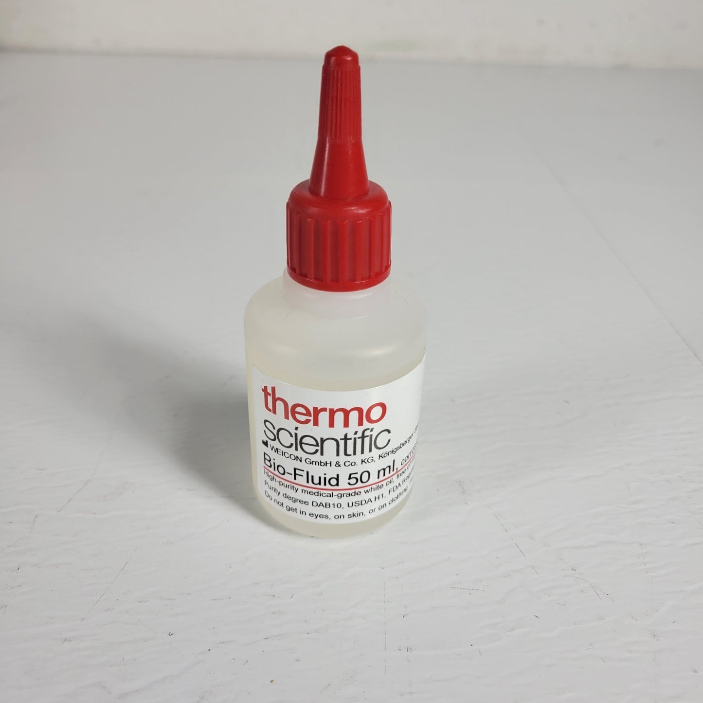 THERMO SCIENTIFIC 70009824 Bio-Fluid 50 mL High Purity Medical Grade White Oil