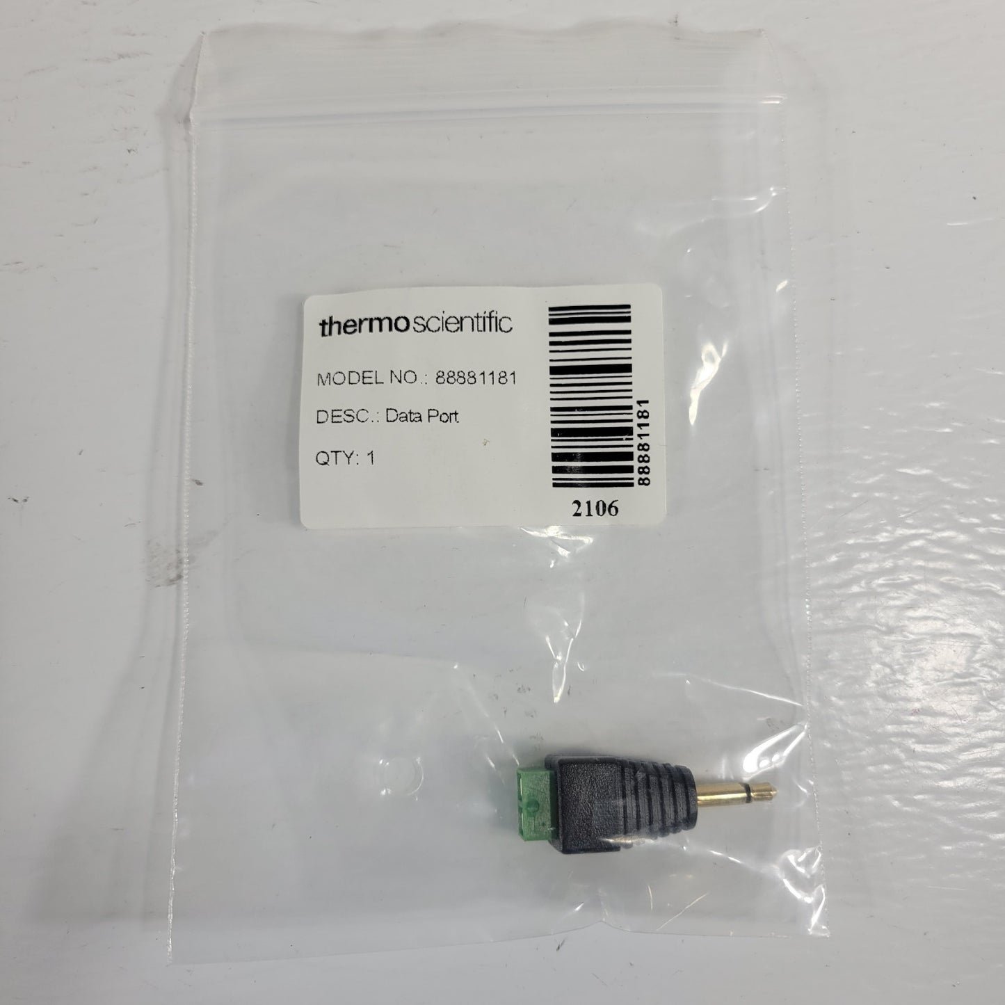 THERMO SCIENTIFIC 88881181 Data Port for MaxQ 2000 CO2 Shaker Plus 88881101B