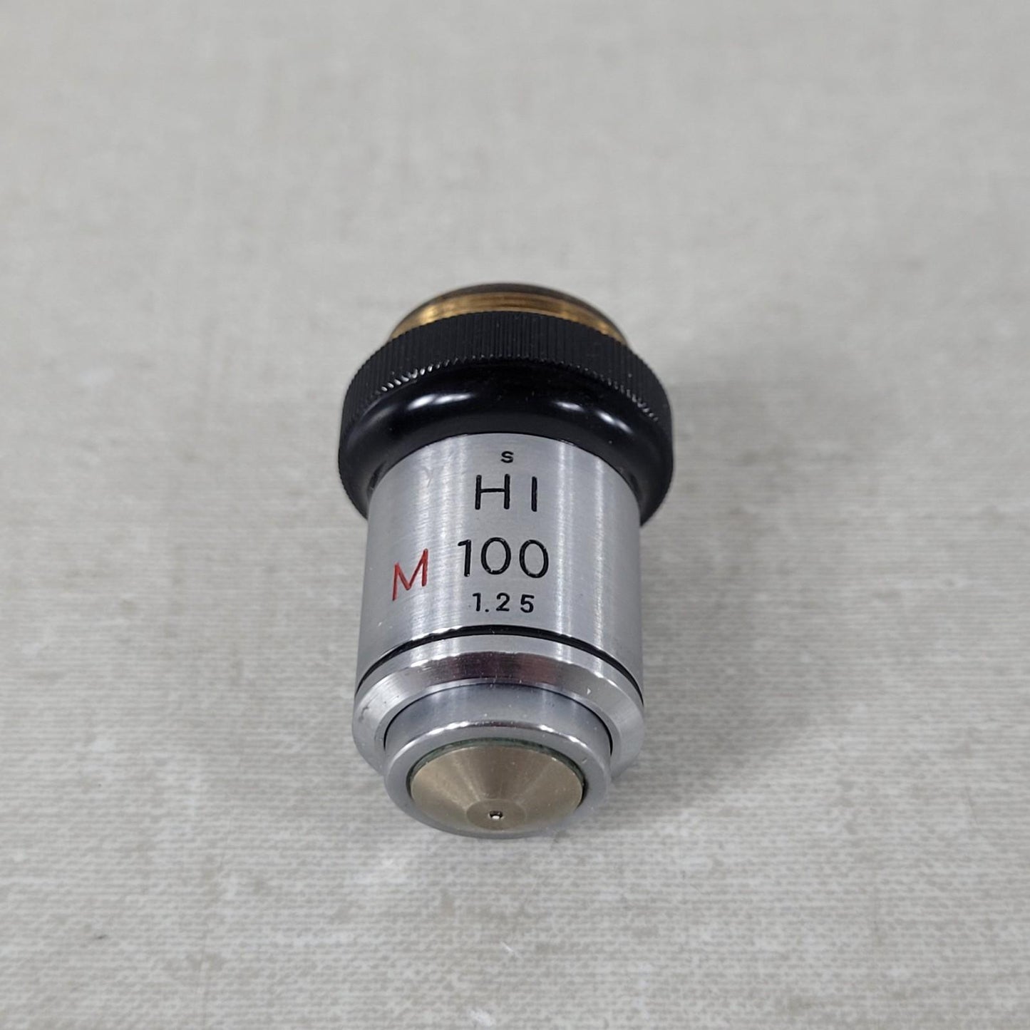Nikon 49461 Hi M100 100x 1.25 Oil Metallurgical Microscope Objective