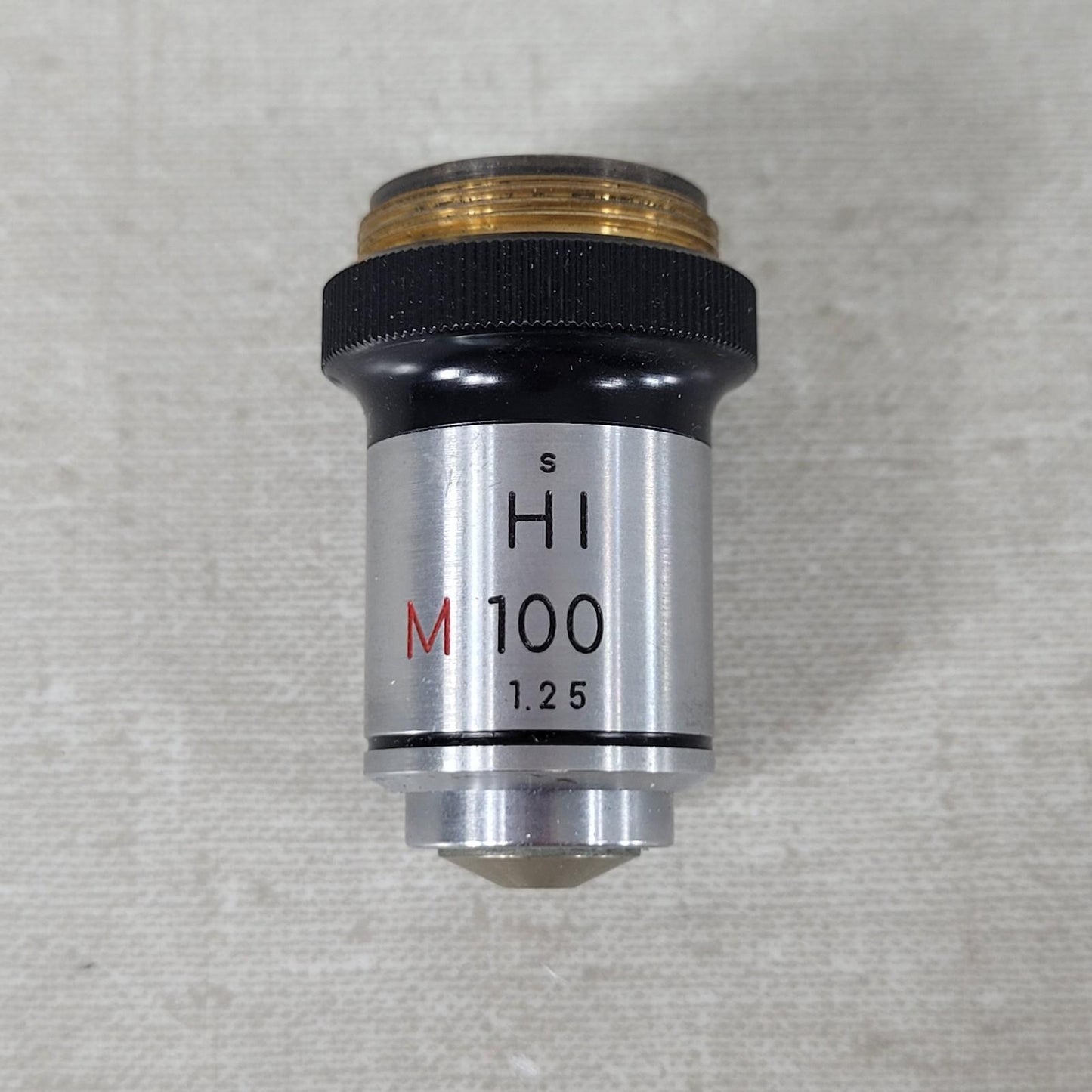 Nikon 49461 Hi M100 100x 1.25 Oil Metallurgical Microscope Objective