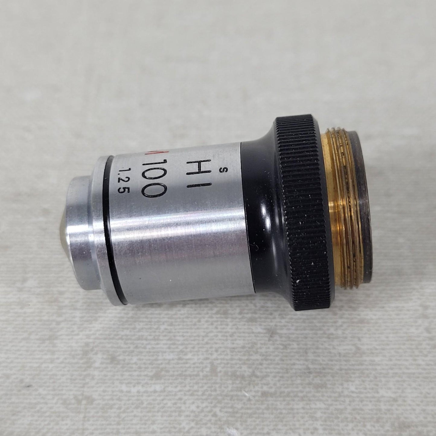 Nikon 49461 Hi M100 100x 1.25 Oil Metallurgical Microscope Objective