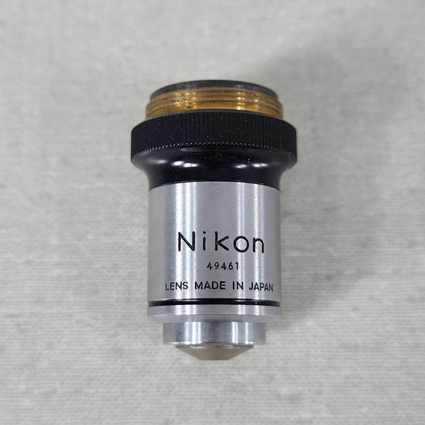 Nikon 49461 Hi M100 100x 1.25 Oil Metallurgical Microscope Objective