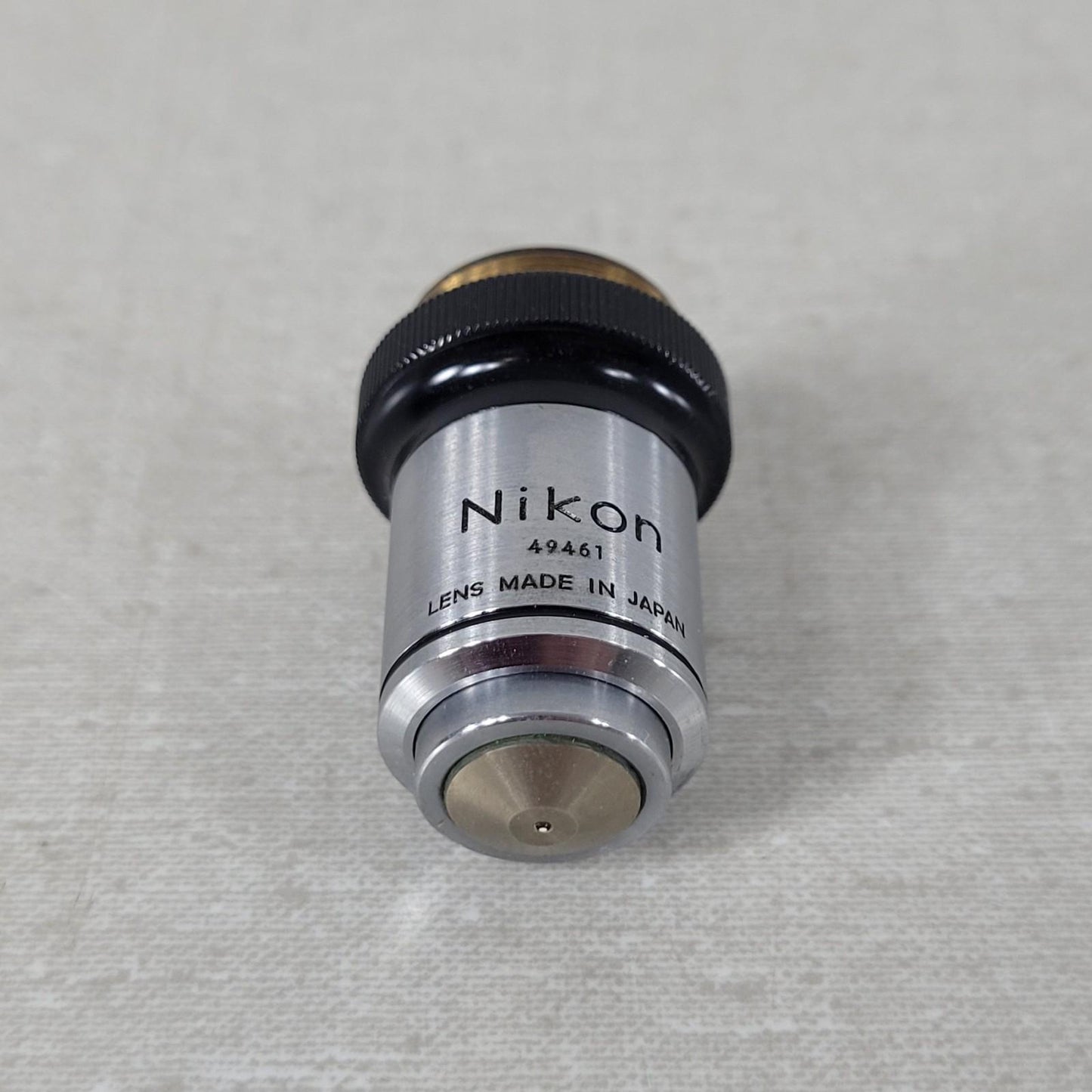 Nikon 49461 Hi M100 100x 1.25 Oil Metallurgical Microscope Objective