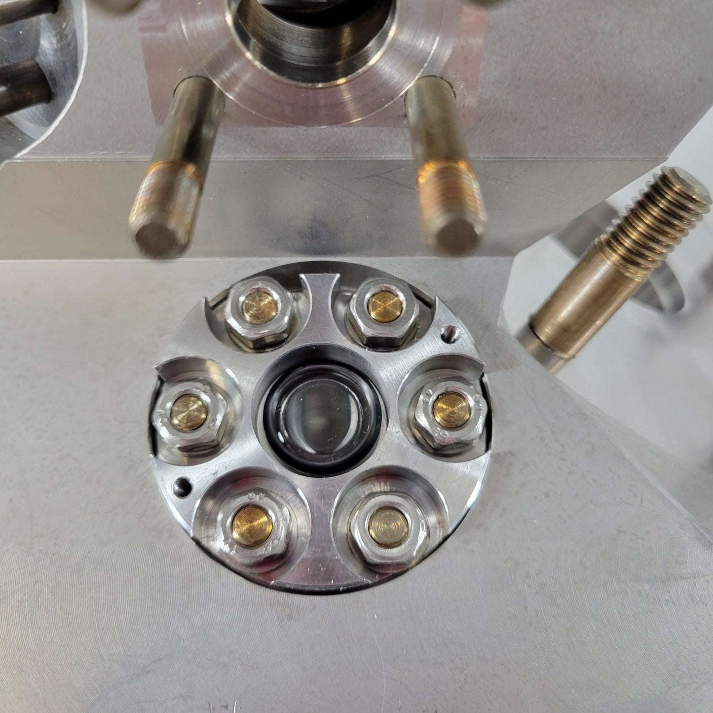 Electron Microscope Ultra High Vacuum Chamber UHV HV DN160CF DN35CF KF160 KF35