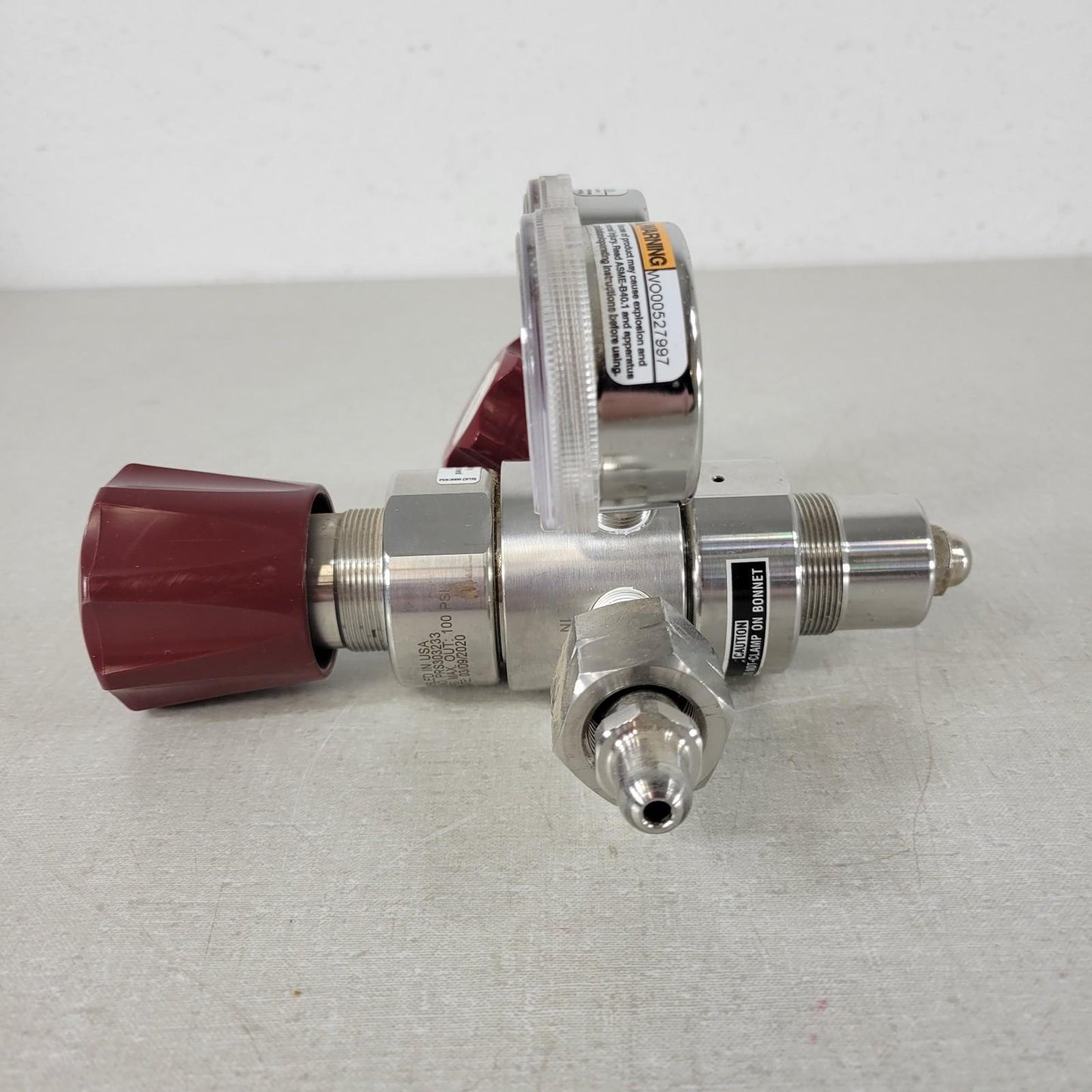 ProStar Platinum PRS303233 Regulator 3/4" NPT 3000 PSI Max 100 PSI Out