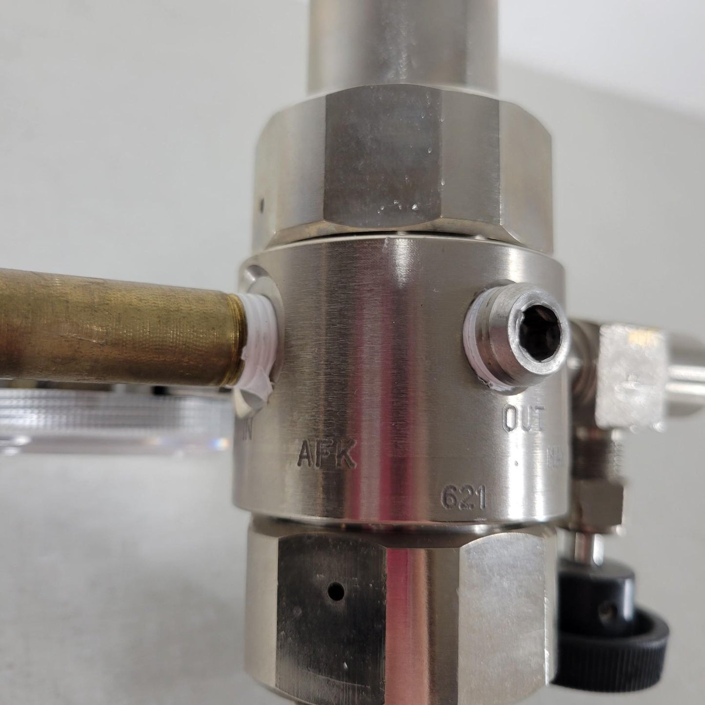 Smith Equipment 610-0106 High Purity Regulator Single Stage 1/4" MNPT 25 PSIG