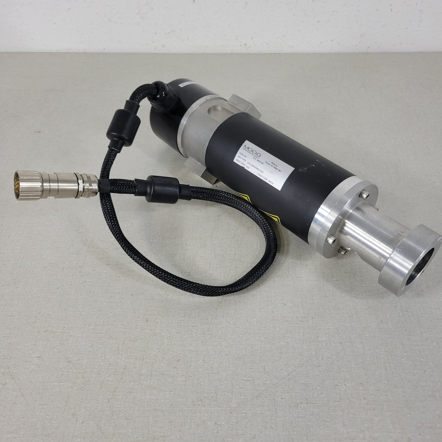 Moog New Brunswick C34-L80W40M07-003 Permanent Magnet DC Brush Motor High Torque