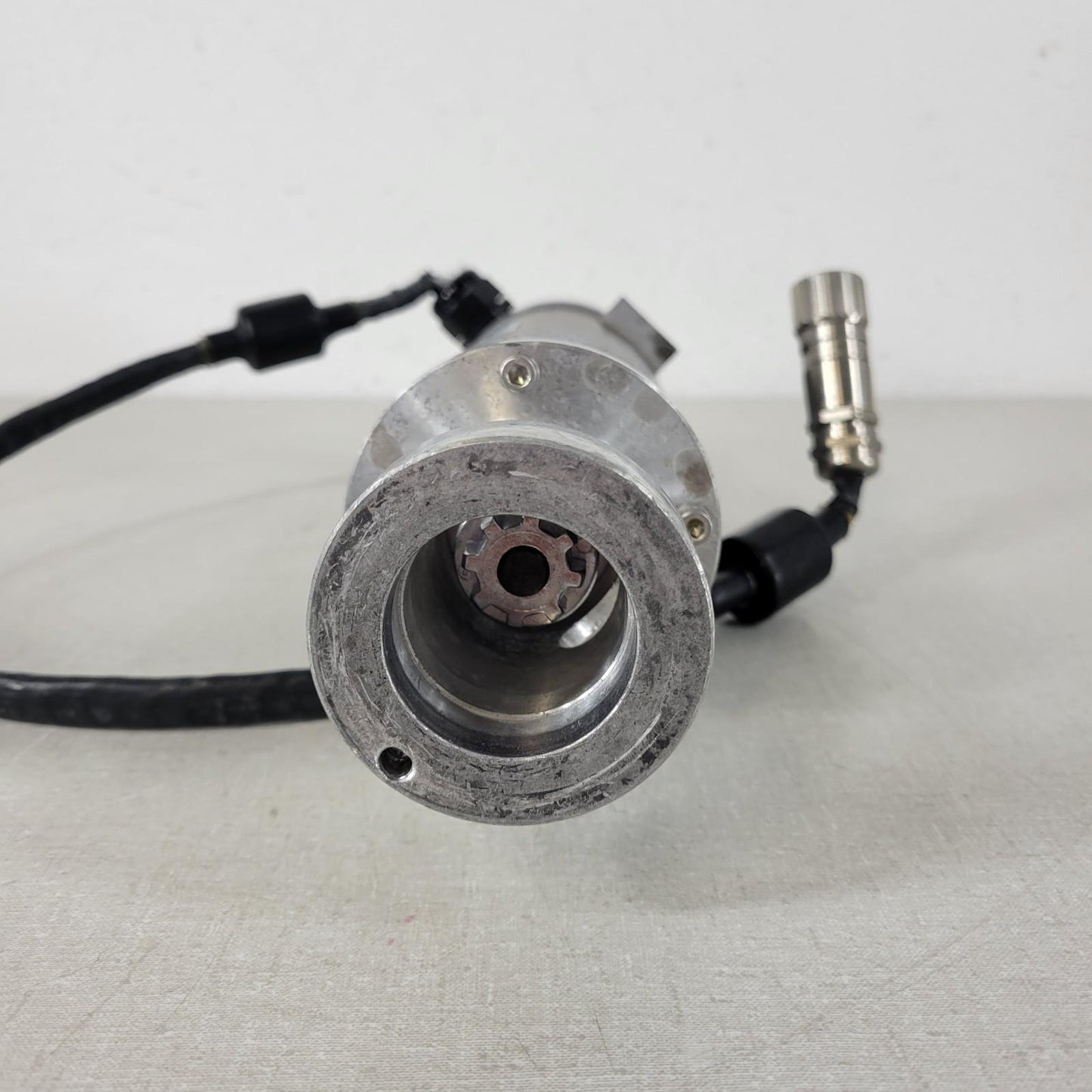 *DAMAGED CABLE* Moog C34-L80W40M07-003 Permanent Magnet DC Brush Motor Hi Torque
