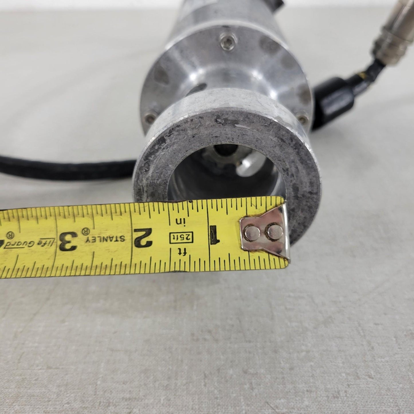 *DAMAGED CABLE* Moog C34-L80W40M07-003 Permanent Magnet DC Brush Motor Hi Torque